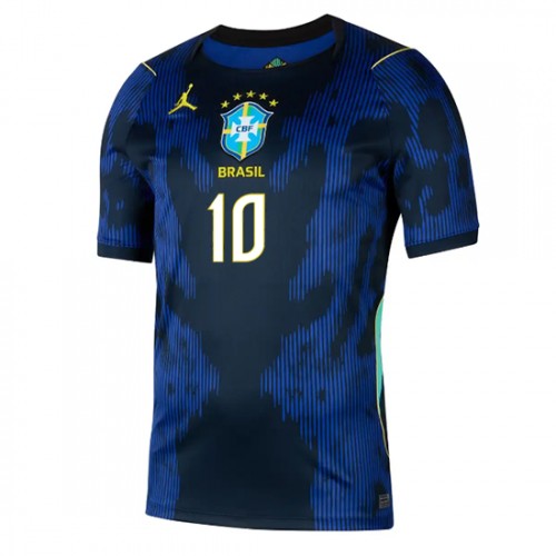 Brasilien Vinicius Junior #10 Replika Bortatröja VM 2026 Kortärmad